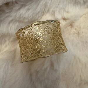 Kendra Scott Gold Filigree Bracelet